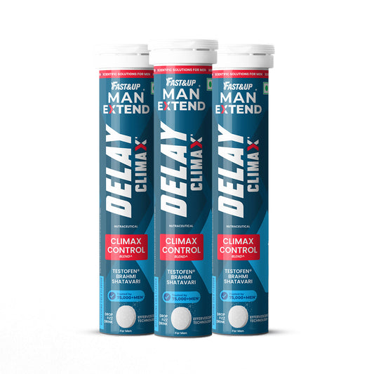 Fast&Up Man Extend Delay Climax- India's First Supplement for Better S*x - Fizzy Peach