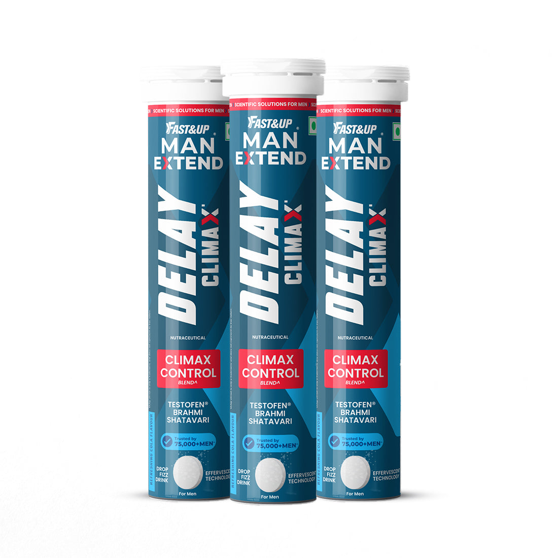 Fast&Up Man Extend Delay Climax- India's First Supplement for Better S*x - Cola