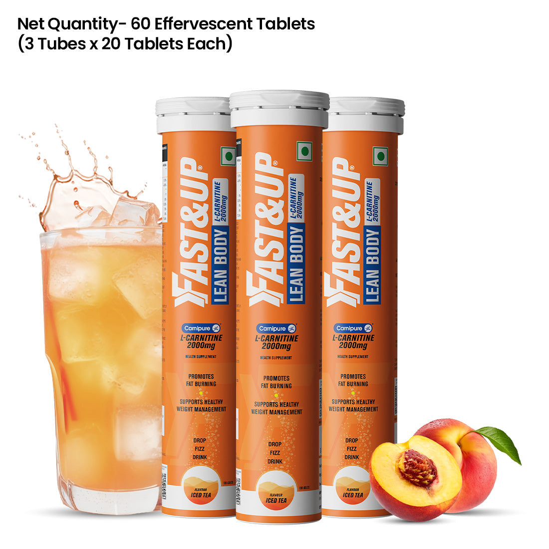 Fast&Up Lean Body for Weight Loss - Iced Tea