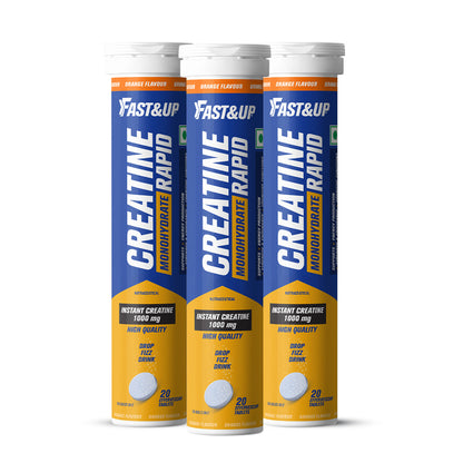 Fast&Up Creatine Rapid Effervescent - Orange Flavour