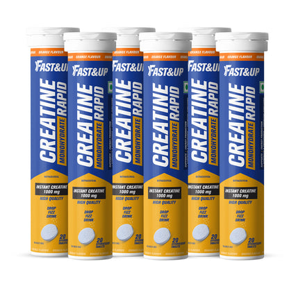 Fast&Up Creatine Rapid Effervescent - Orange Flavour