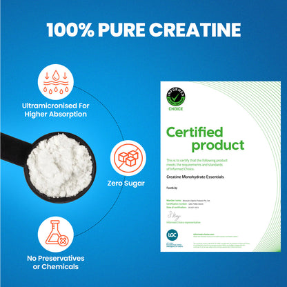 Fast&Up Creatine Monohydrate Essentials - Orange Flavour