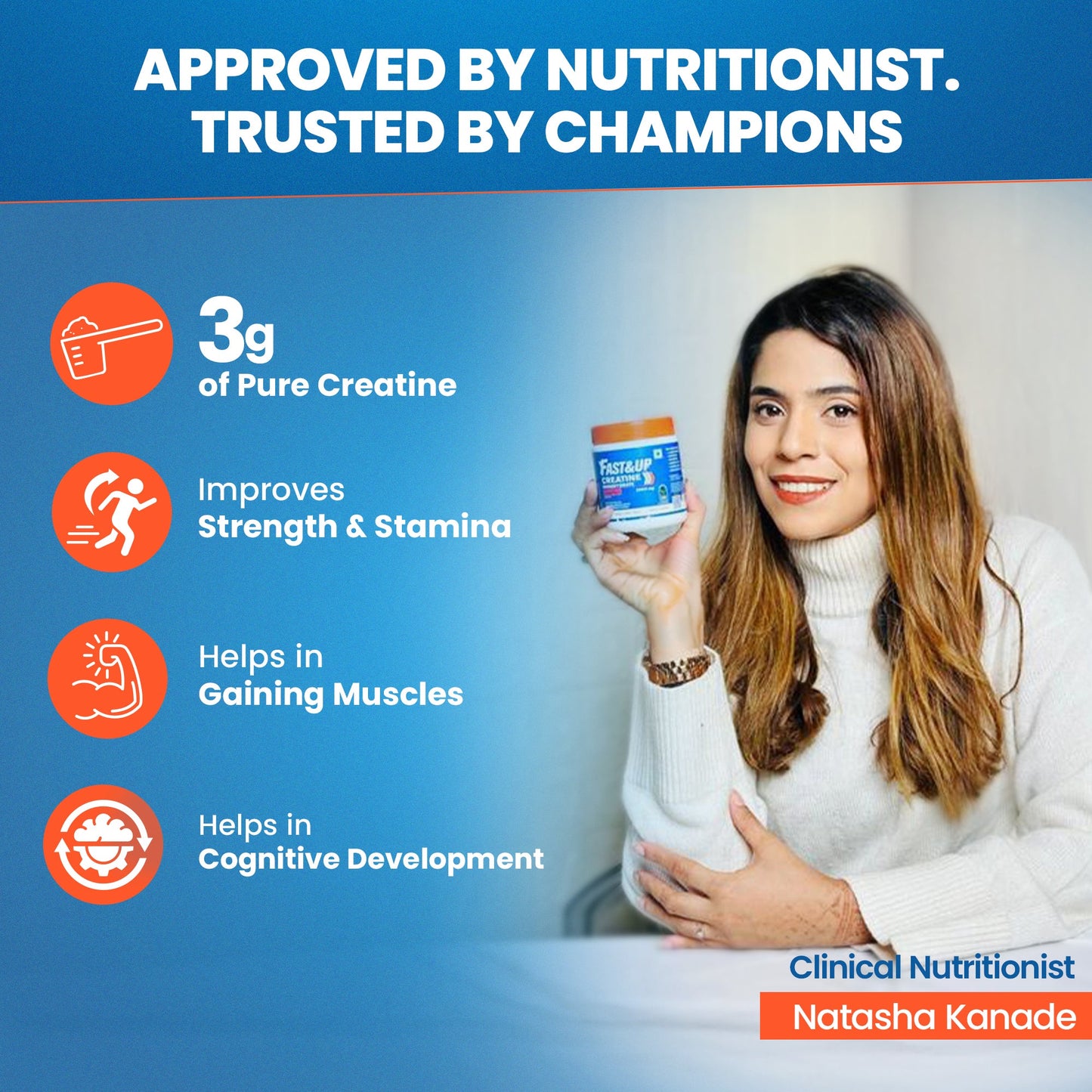 Fast&Up Creatine Monohydrate Essentials