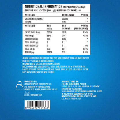 Fast&Up Creatine Monohydrate Essentials