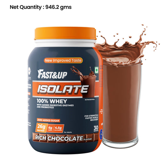 Fast&Up Whey Isolate - Rich Chocolate - 30 Servings