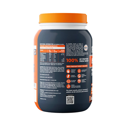 Fast&Up Whey Isolate - Rich Chocolate - 30 Servings